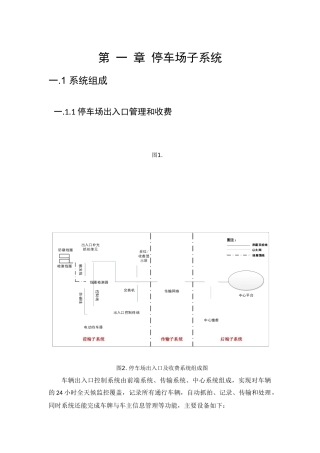 停车场道闸系统