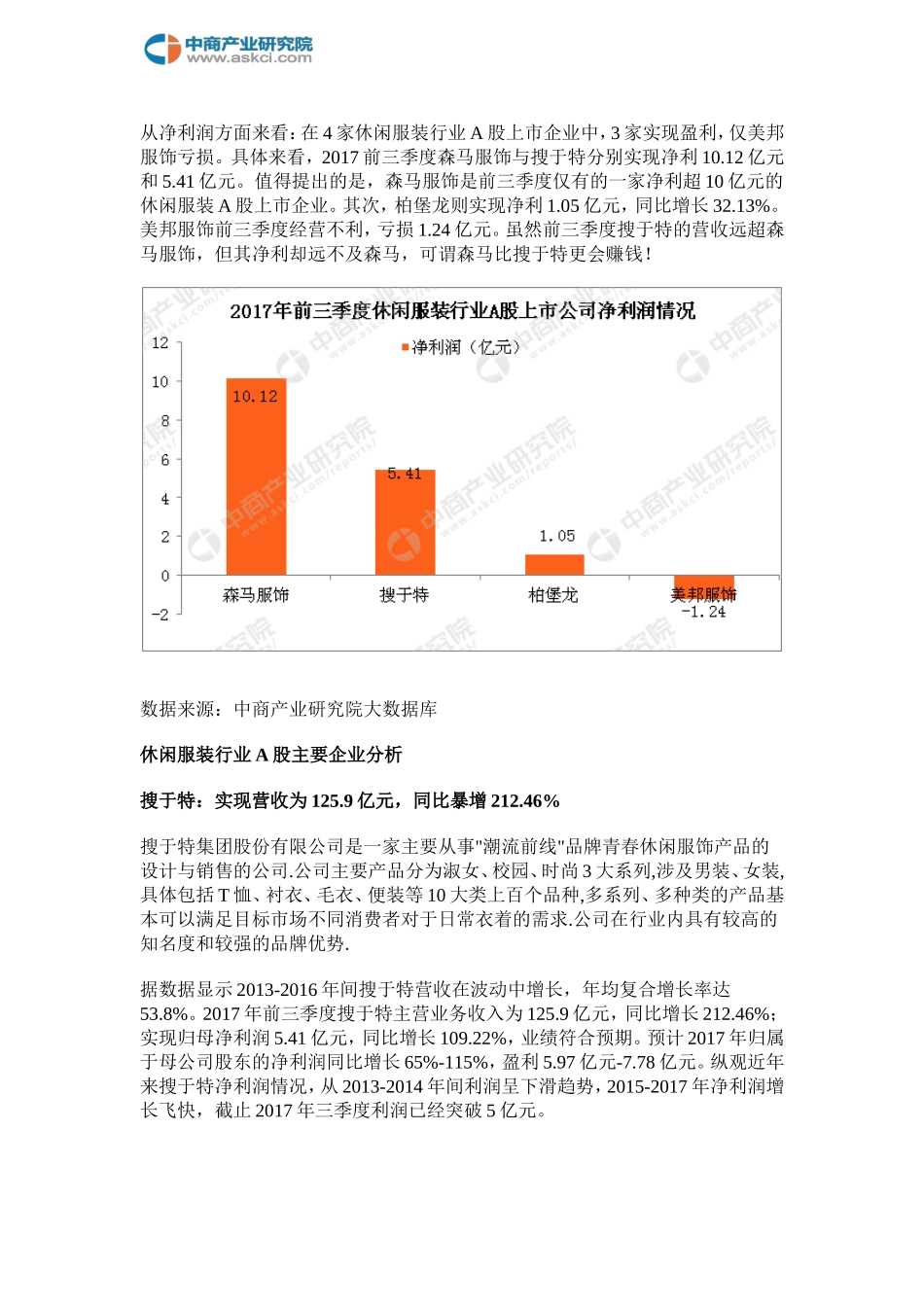 休闲服装行业A股上市企业业绩大盘点_第3页