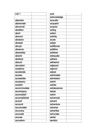俞敏洪红宝书单词整理背诵版word
