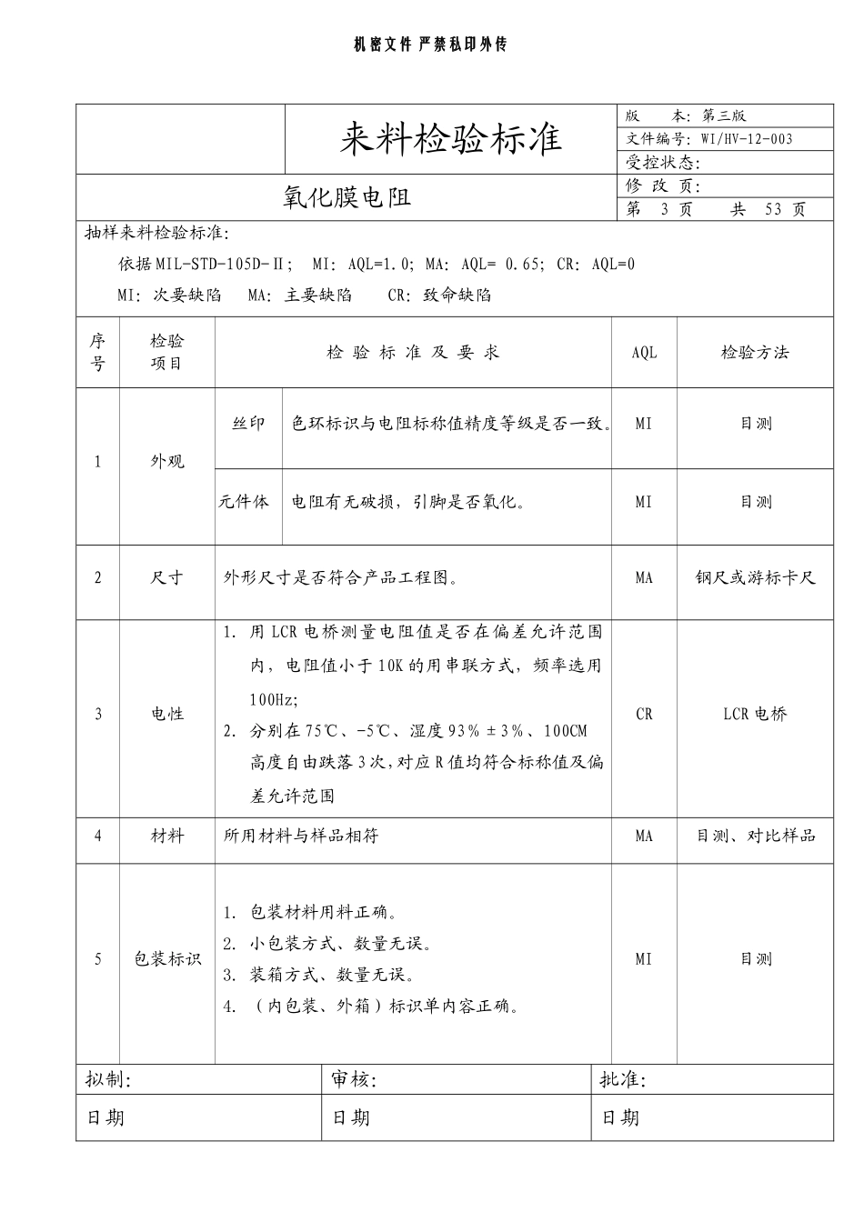 元器件检验通用标准_第3页