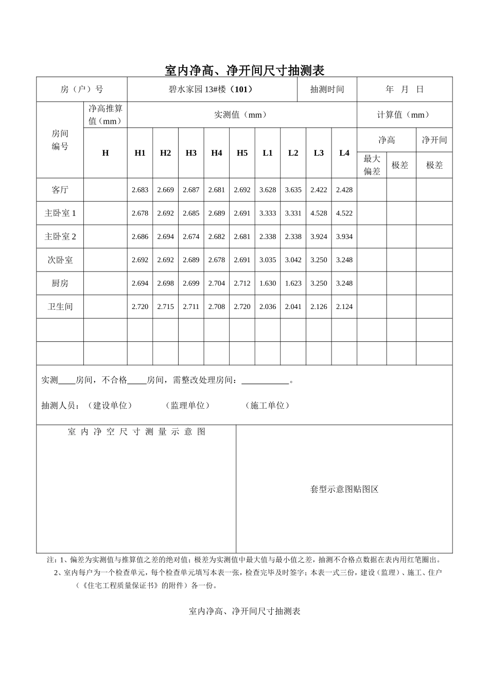 住宅工程质量分户验收记录_第2页