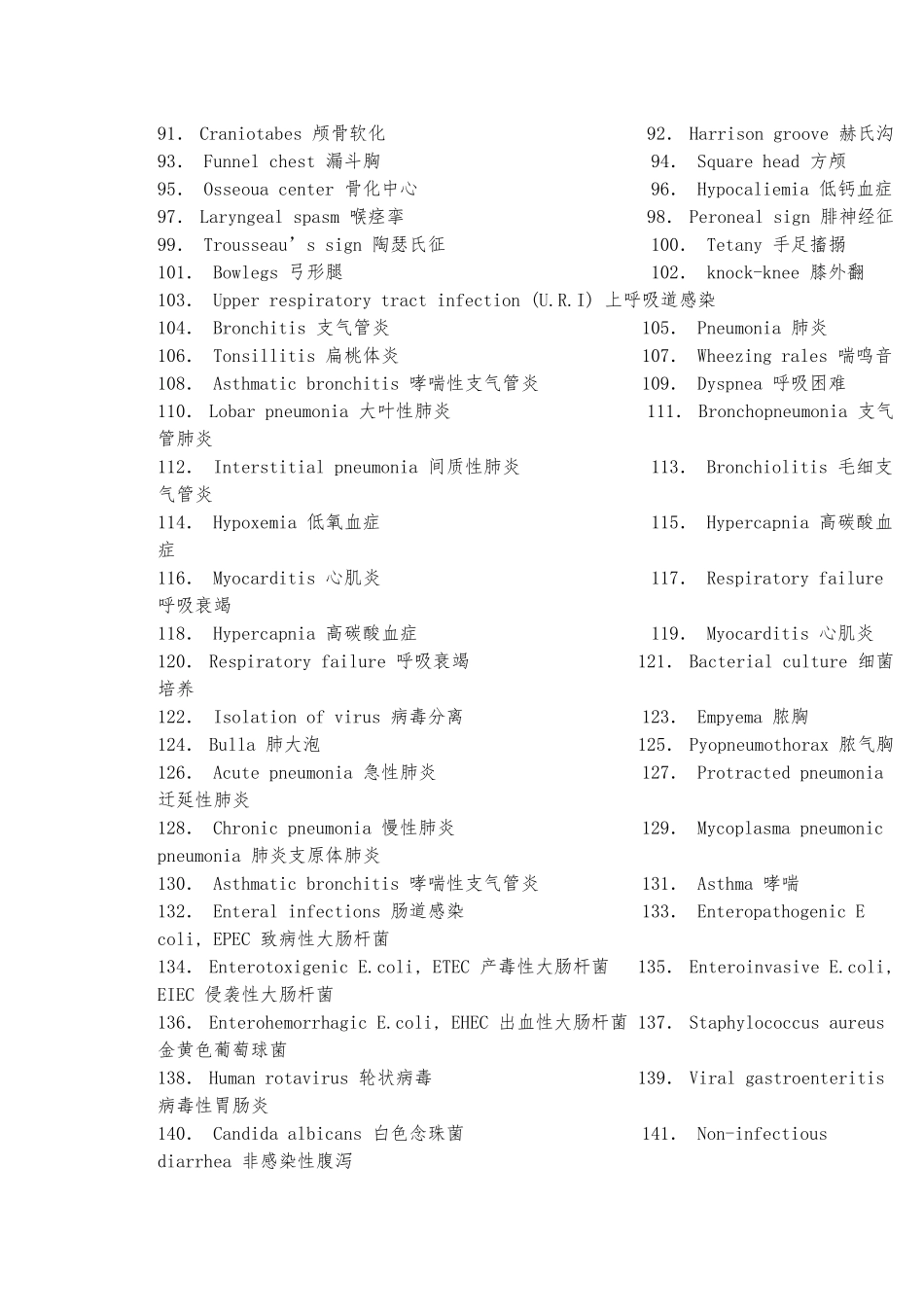 儿科英文名解题目_第3页