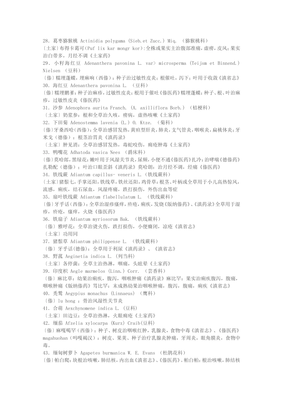 傣药(175种名录)_第3页