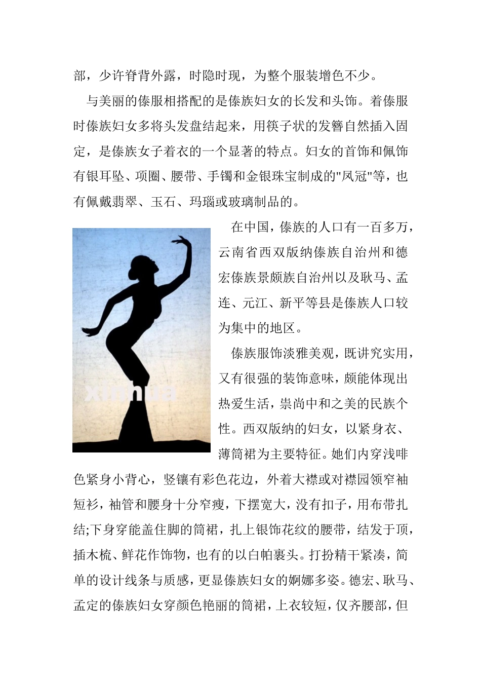 傣族服饰鉴赏_第2页