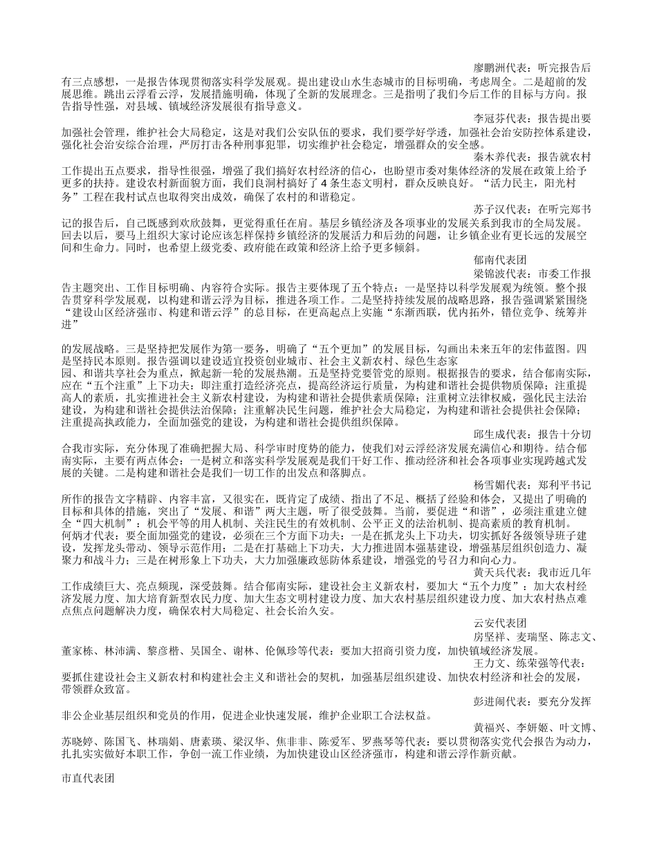 党代表分组讨论发言_第2页