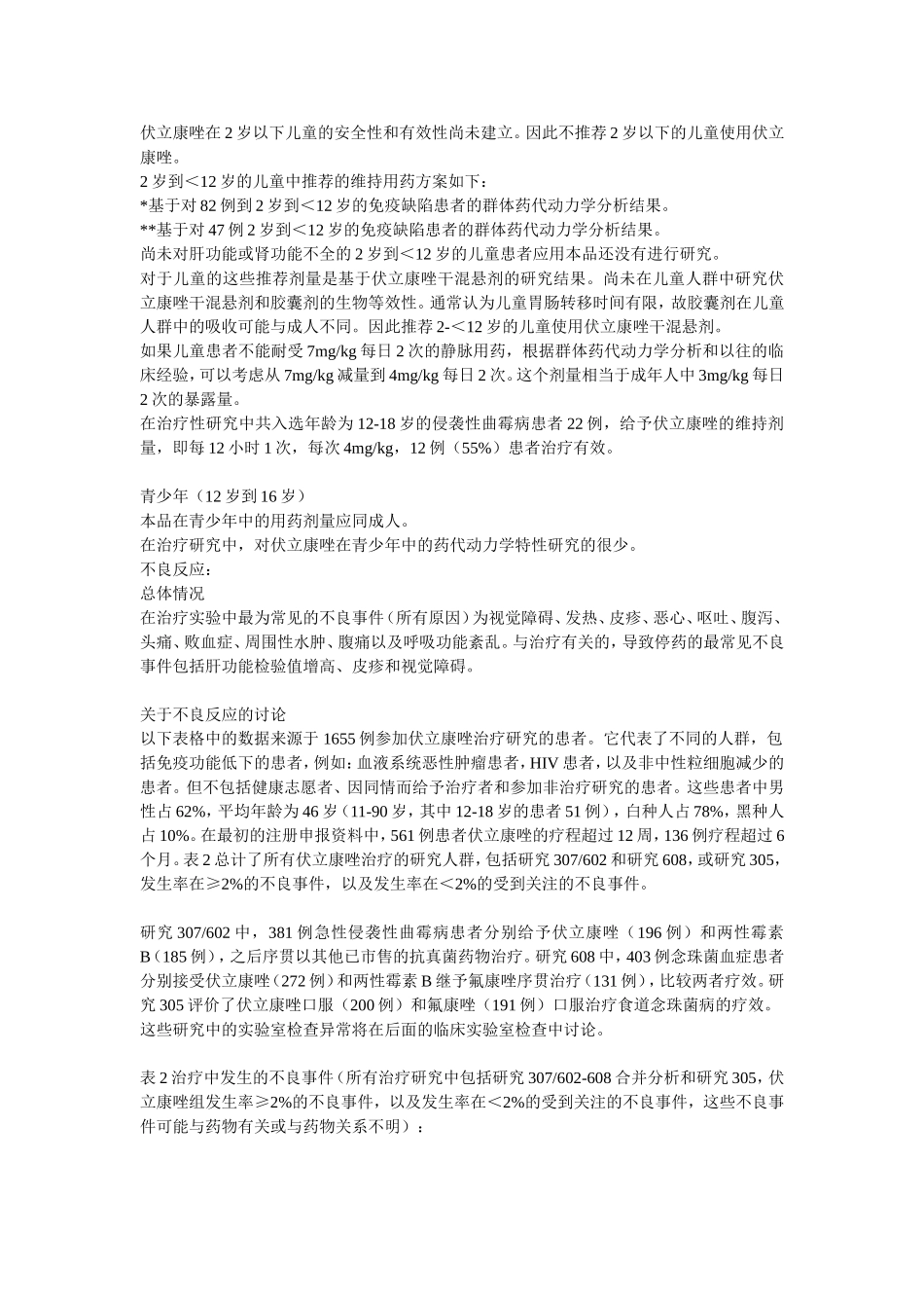 伏立康唑胶囊_第3页