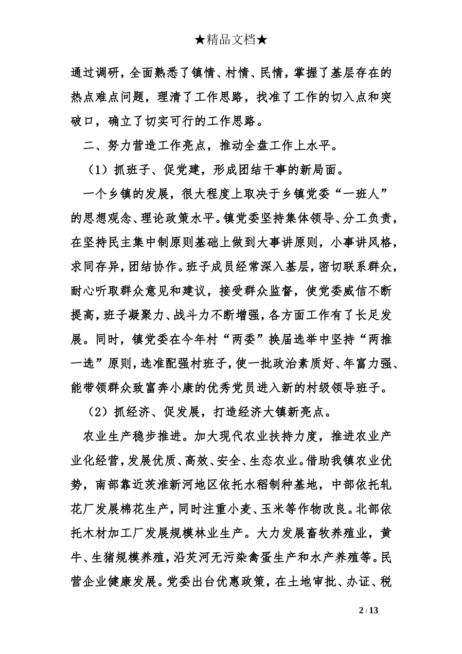 党工委书记工作总结_第2页