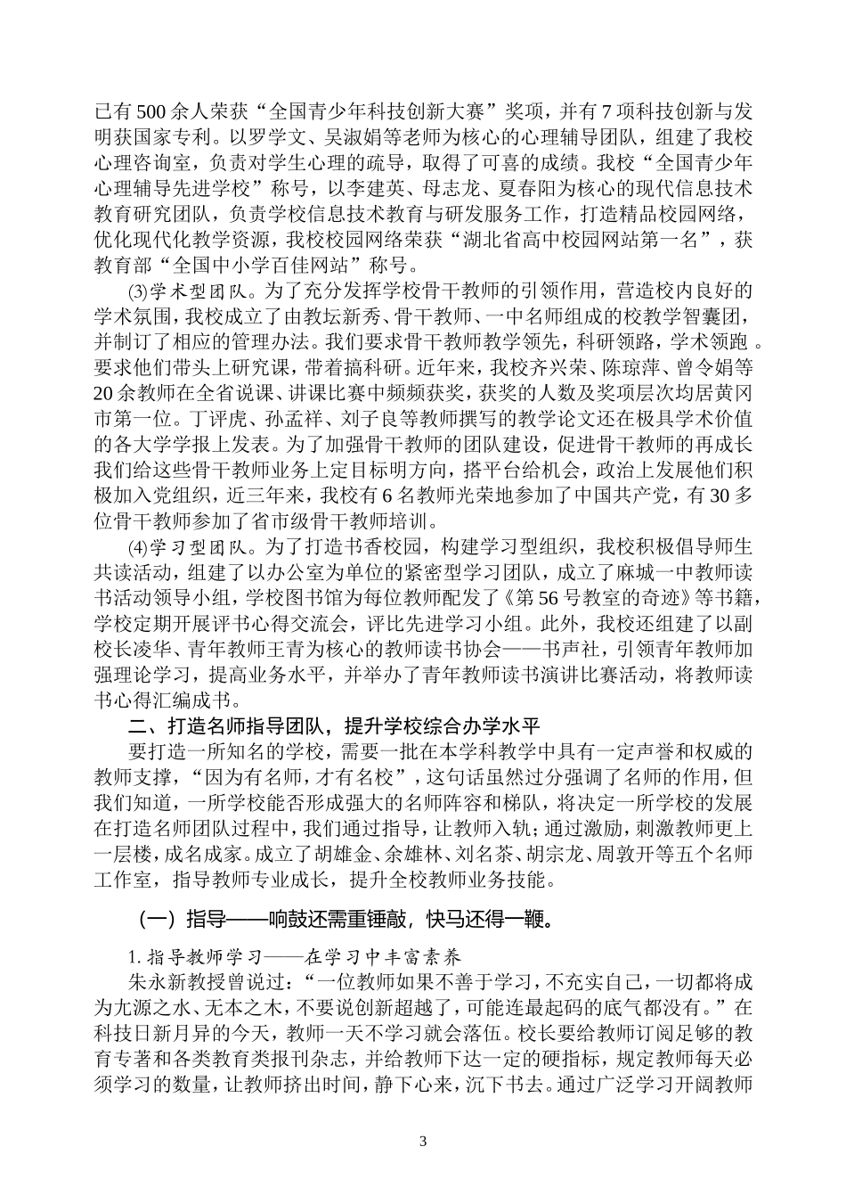 党建工作汇报(同名1631)_第3页