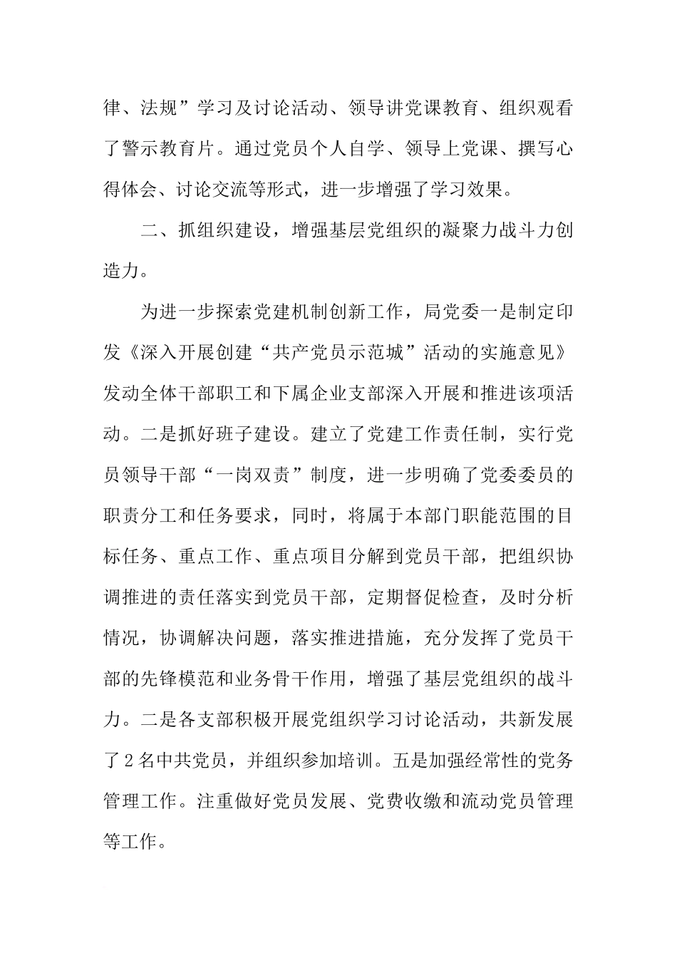 党建工作总结报告示范_第2页