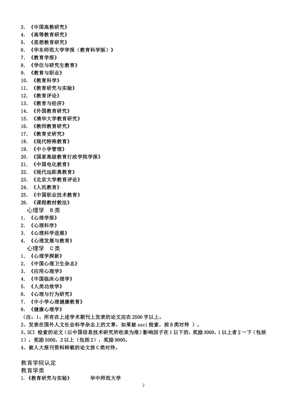 公布定教育学院教育类专业主要期刊103_第2页