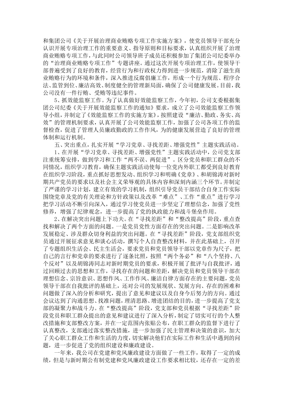 党建及党风廉政建设责任制落实情况工作总结-精选模板_第3页