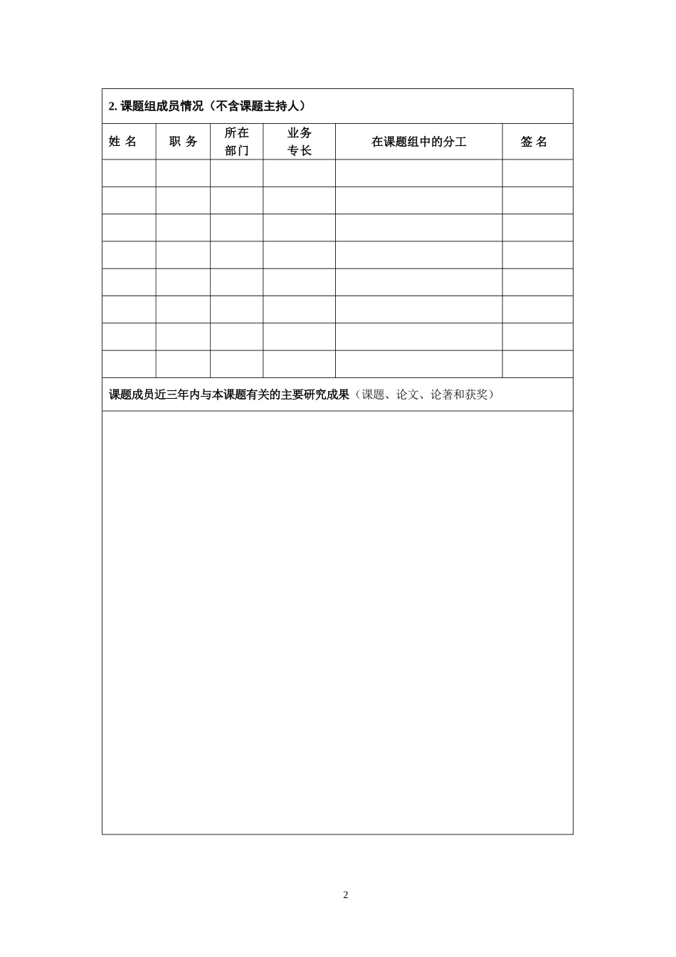党建与思政研究课题项目申报表(大学和谐校园文化建设研究)_第3页