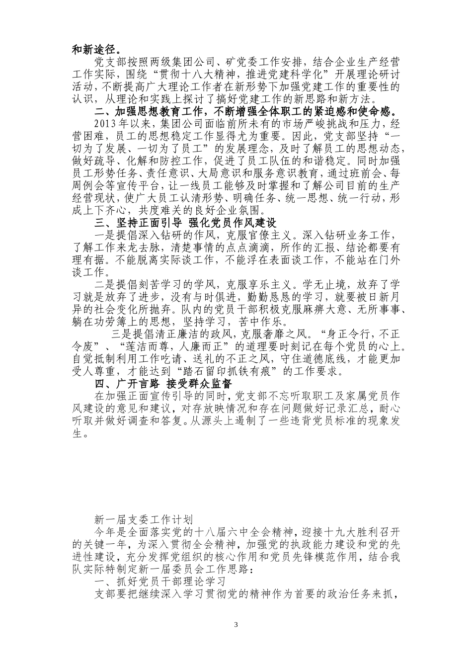党支部三年工作总结_第3页