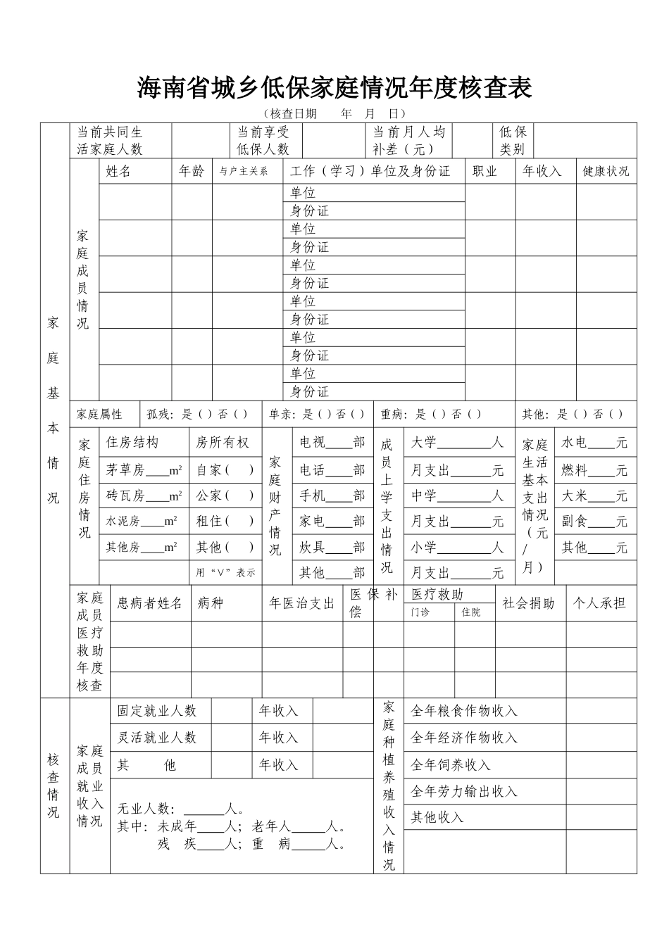 低保申请表格下载_第3页