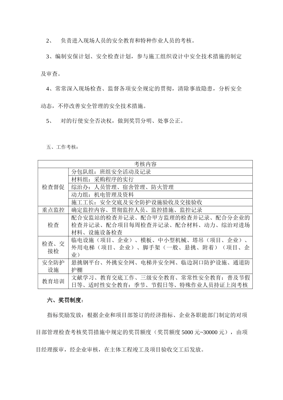 安全员聘用合同模板_第2页