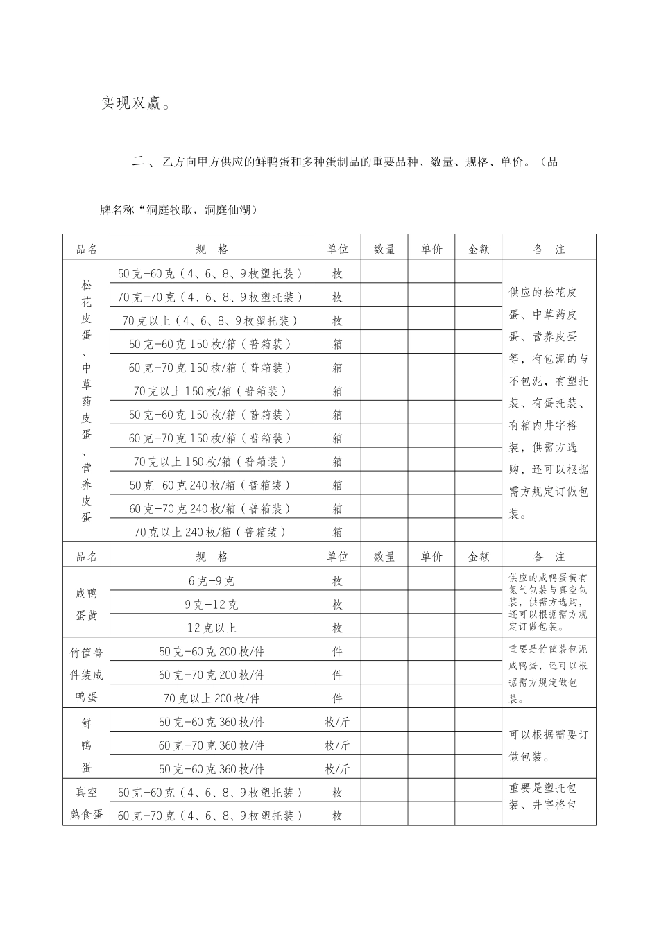 蛋品销售合同_第2页