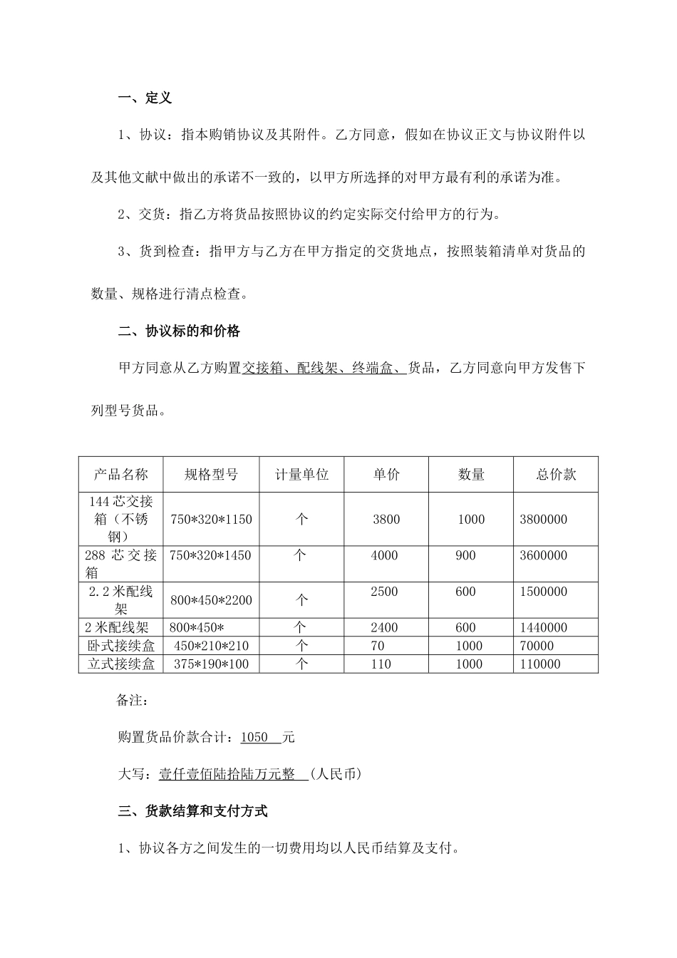 通信销售合同_第2页