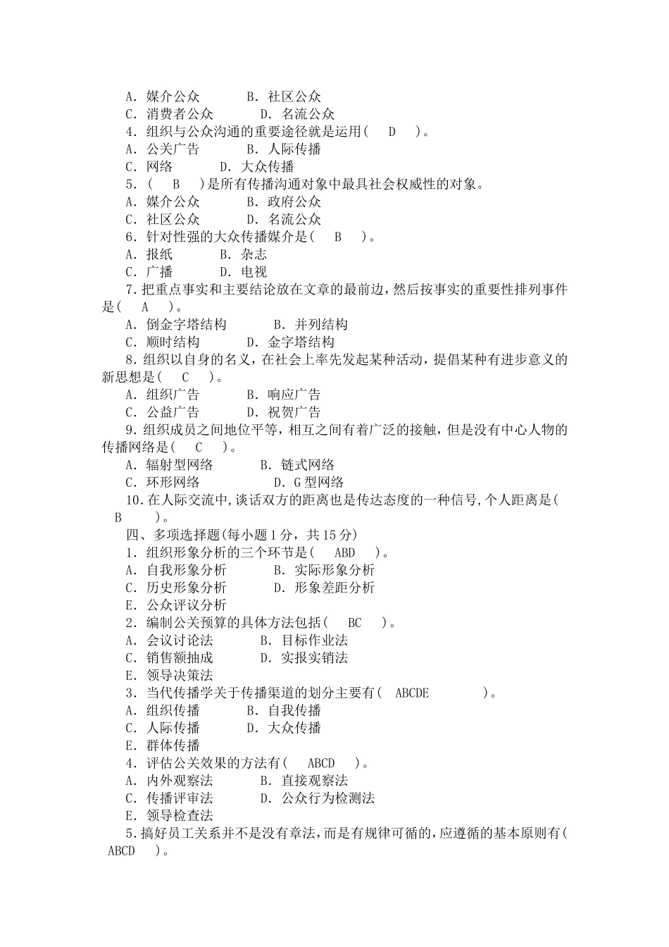 公共关系学作业2_第2页