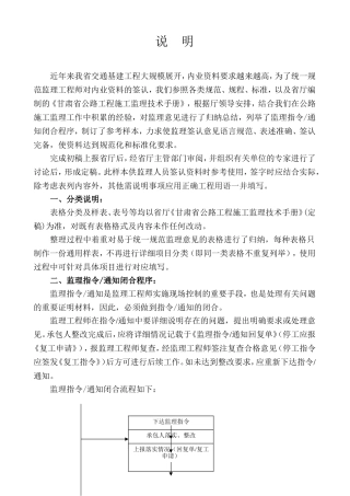 公路监理用表签字用语一览表1