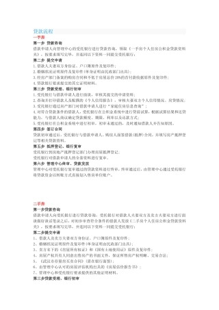 公积金贷款、取现流程