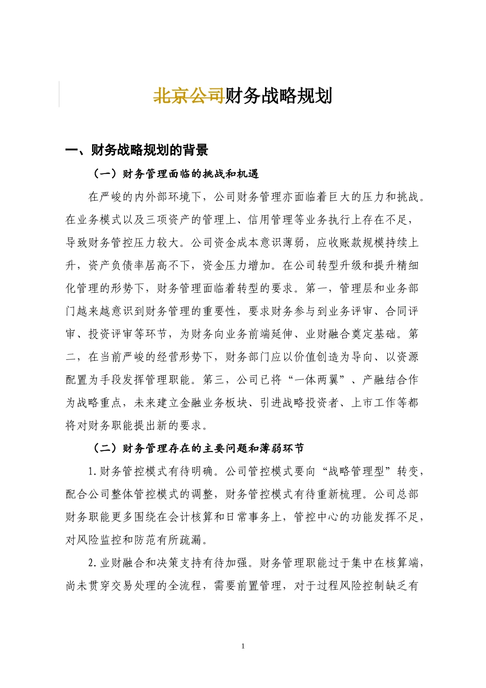 公司财务战略规划_第1页