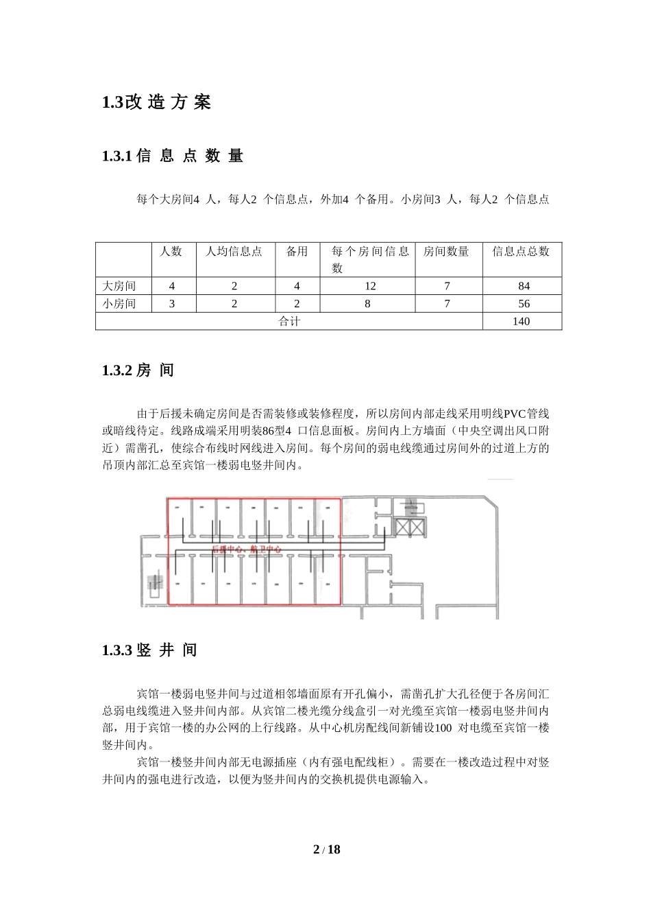公司各办公用房弱电改造方案-2-(1)_第2页