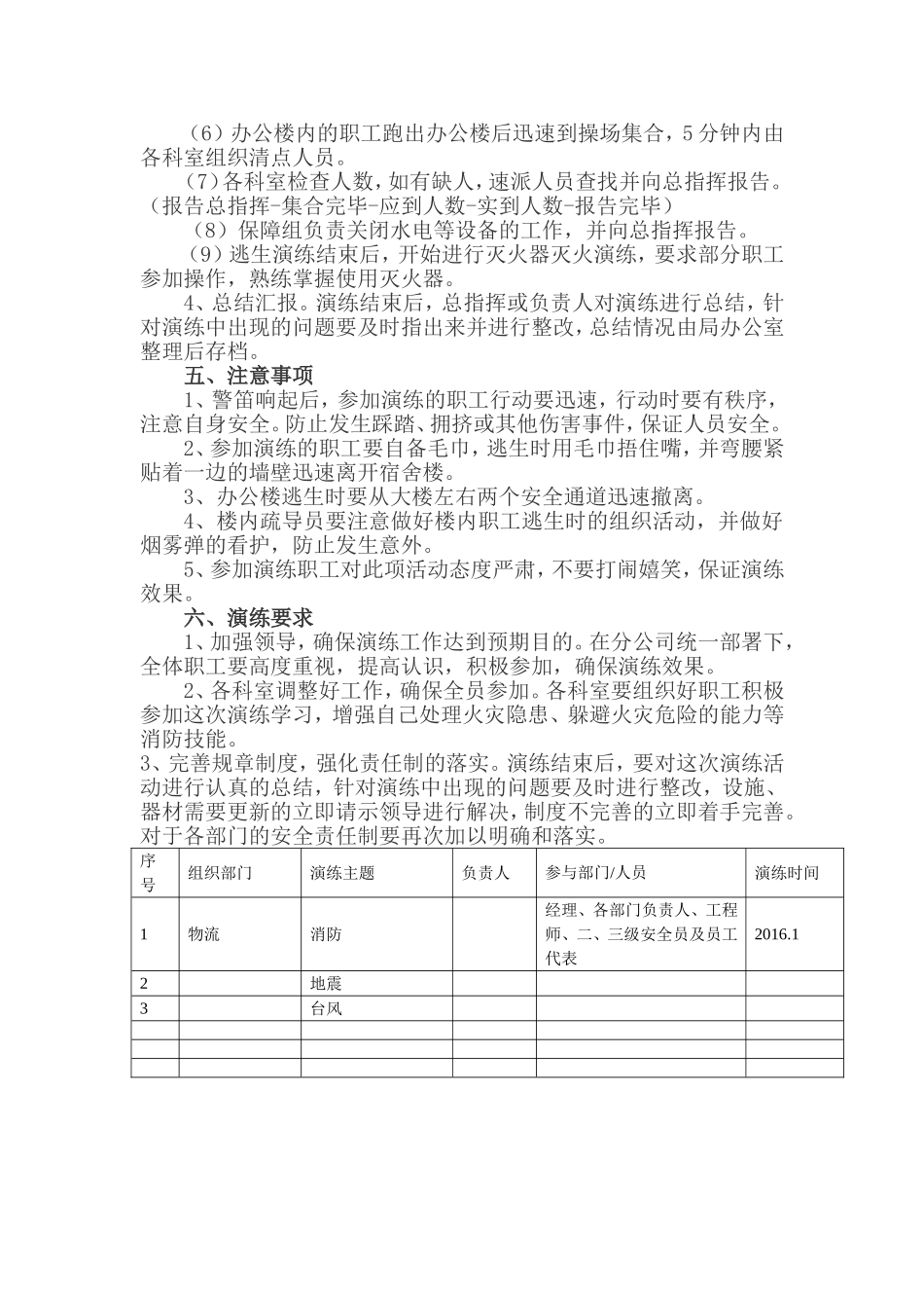 公司2016应急演练计划_第3页