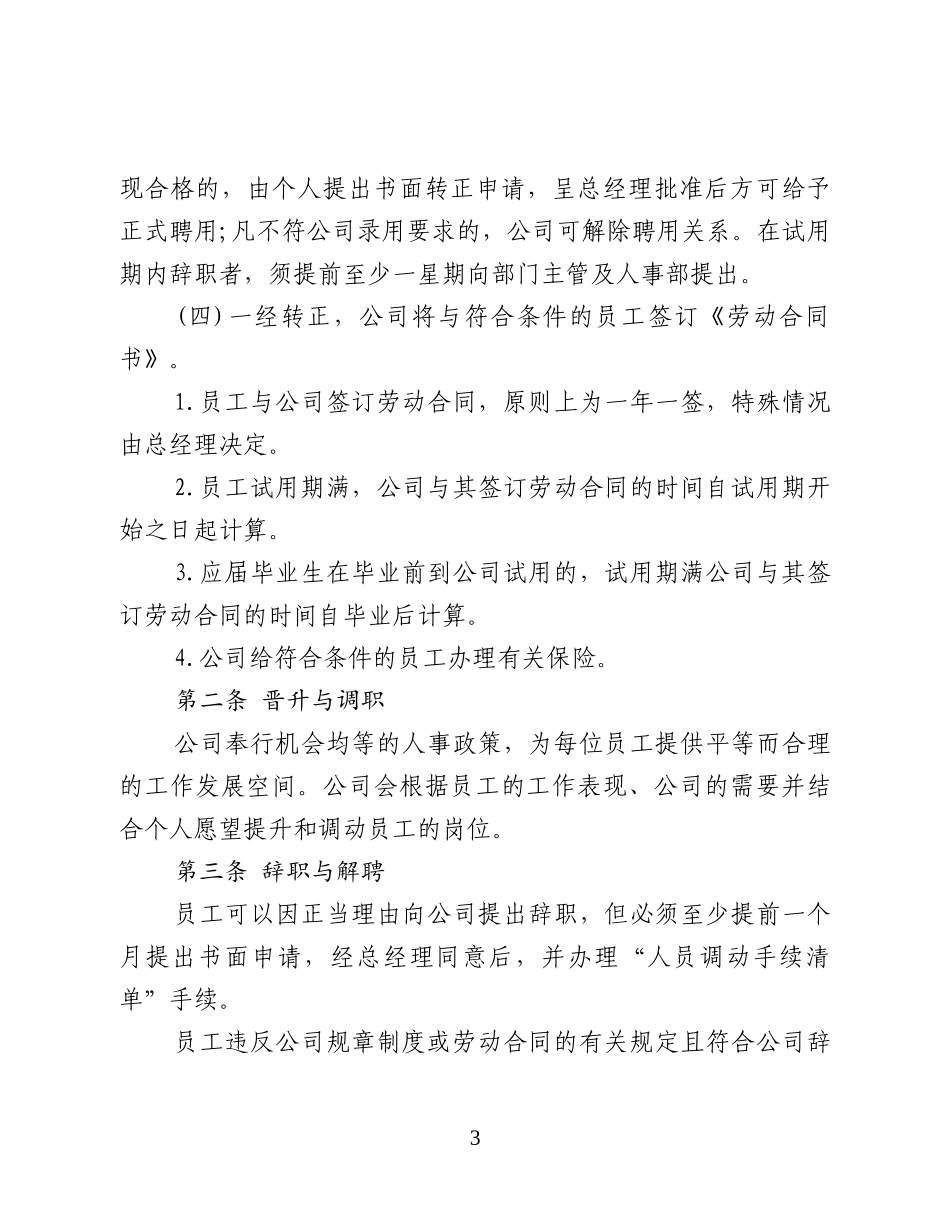 公司管理制度(初稿)_第3页