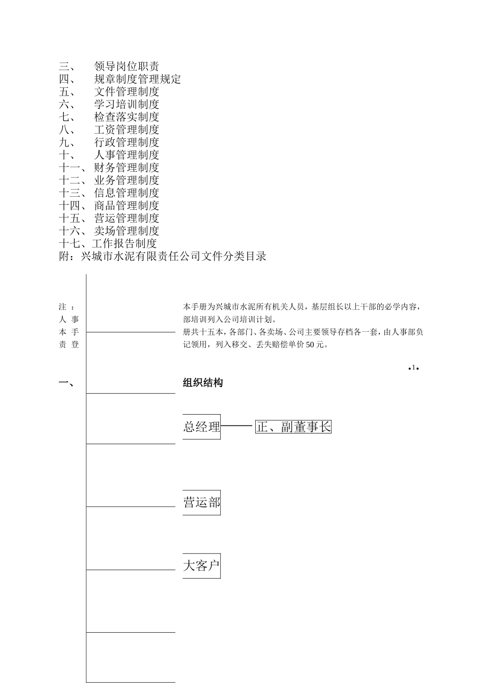 公司规章制度汇编(同名12969)_第2页
