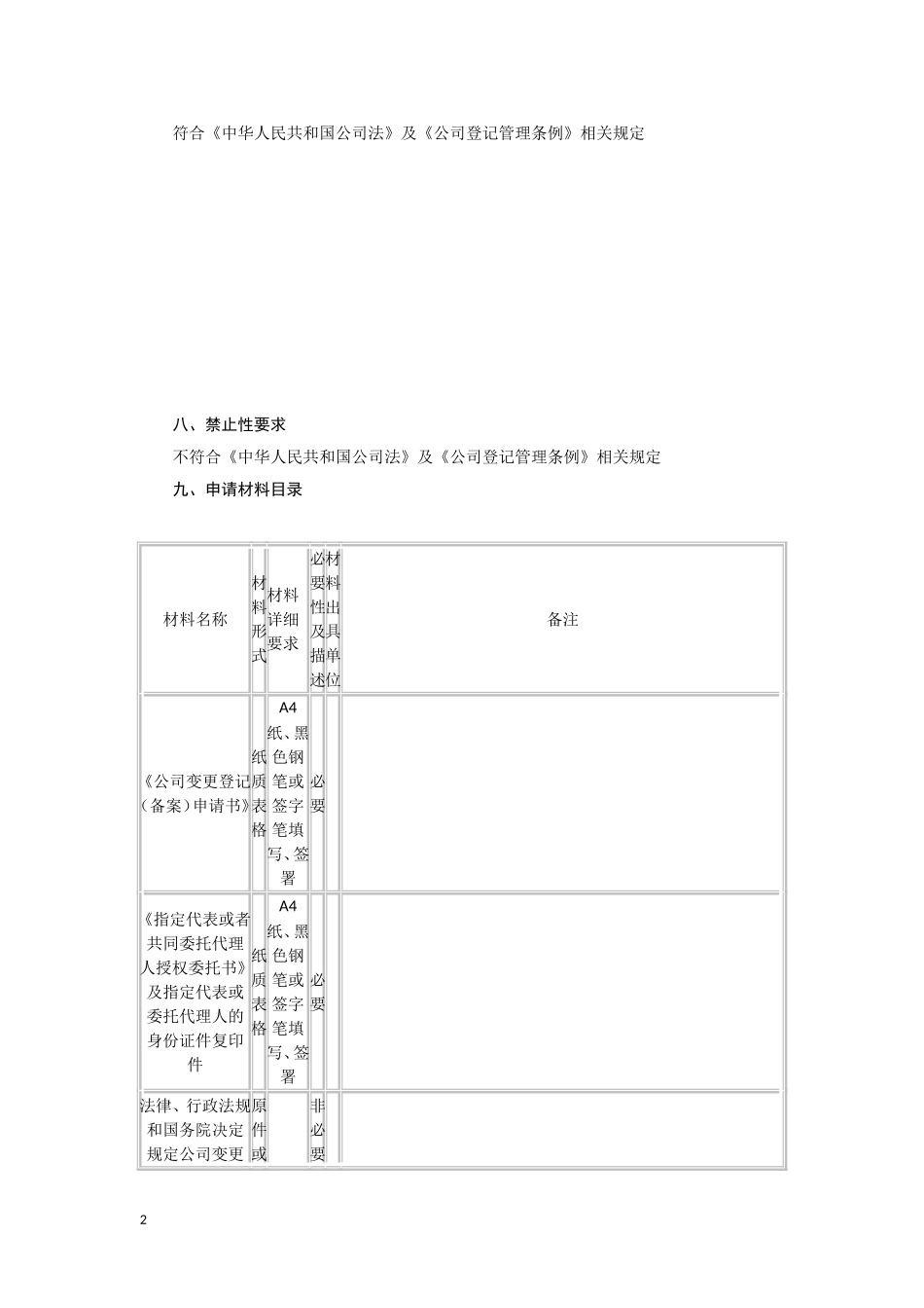 公司变更登记(杭州市市场监管局(市工商局、市食品药品监管局、市食安办))_第3页