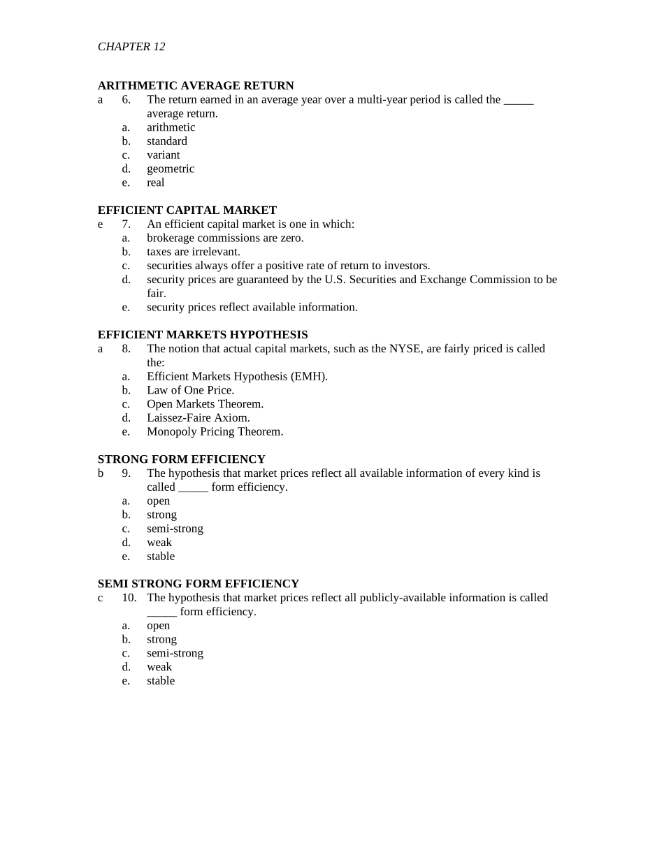 公司理财-习题库-Chap012_第2页