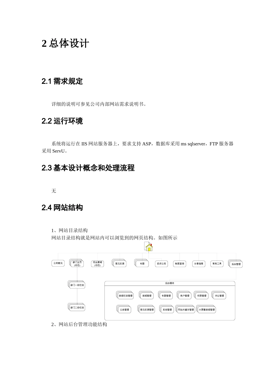 公司内部网站总体设计方案_第3页