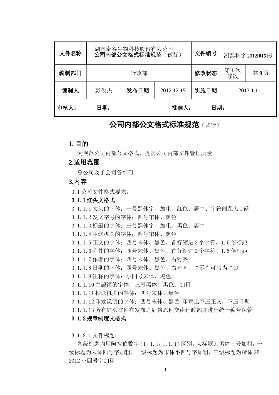 公司内部文件格式标准规范_第1页