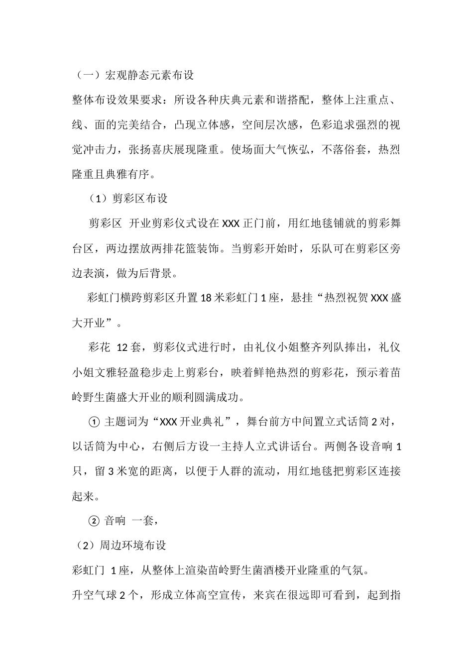 公司企业开业庆典方案_第2页