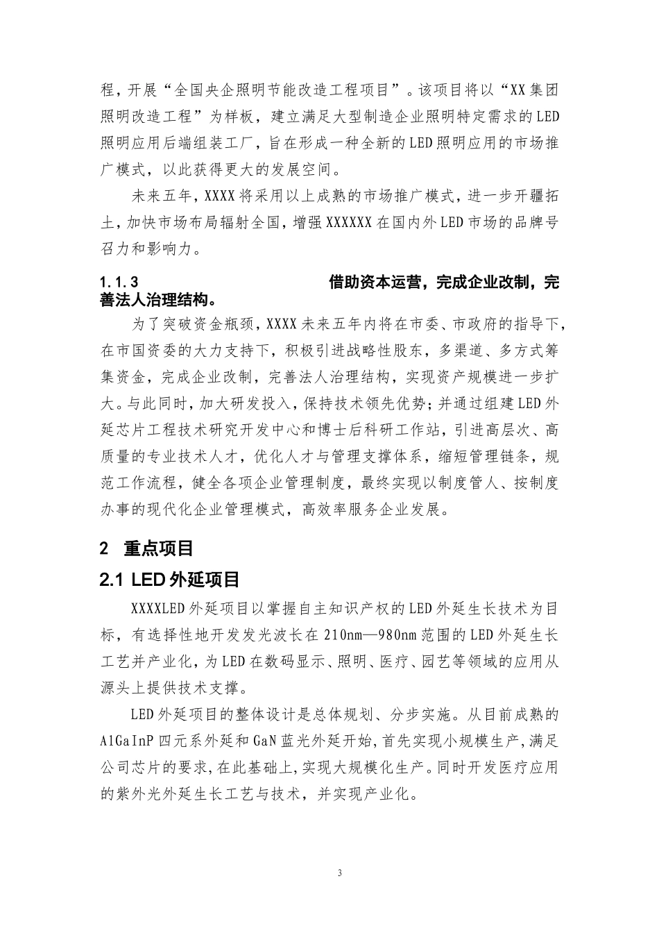 公司五年发展规划_第3页