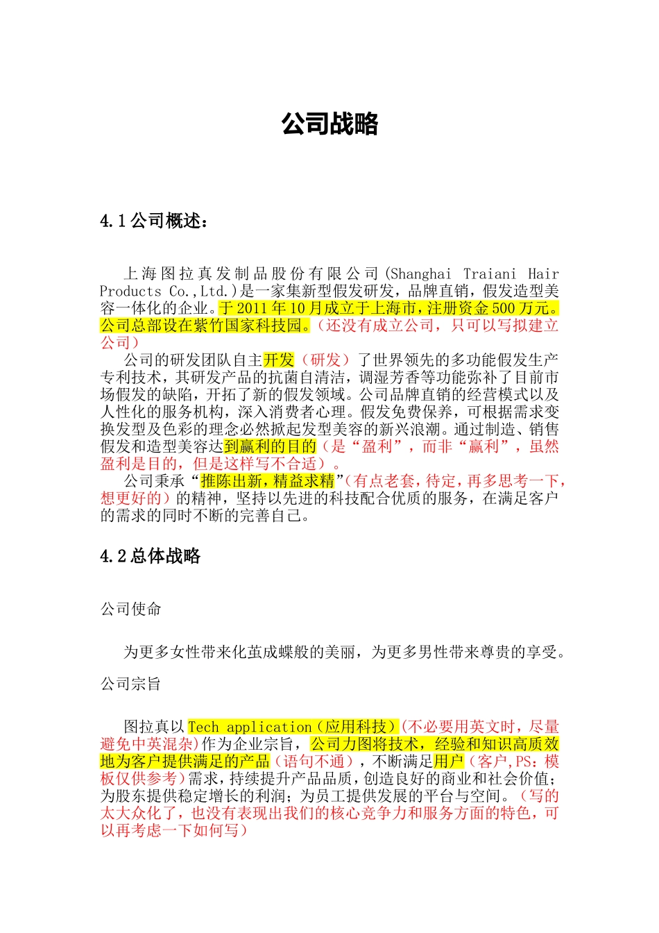 公司战略问题反馈_第1页