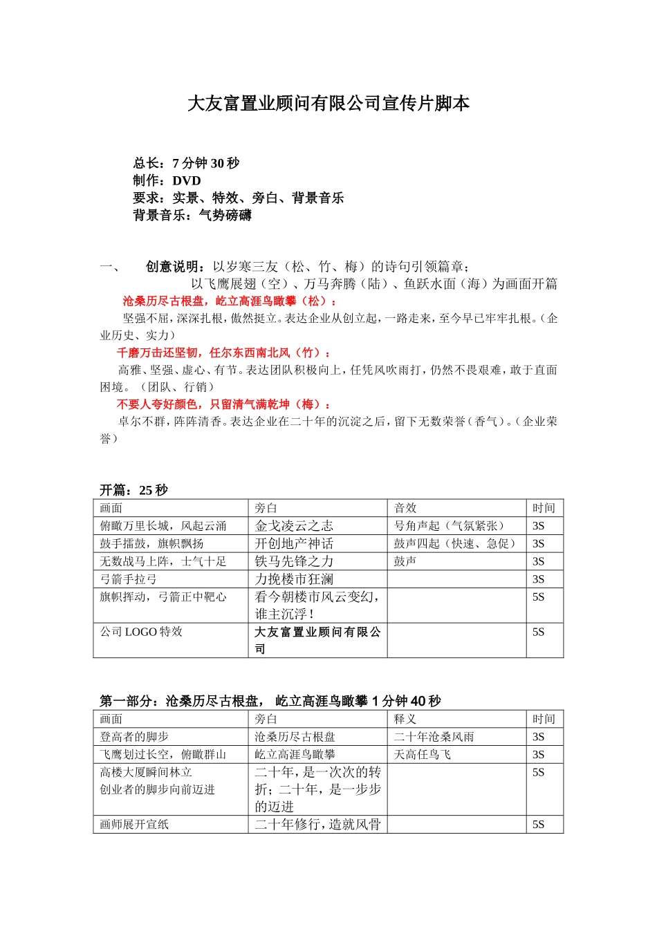 公司宣传片脚本_第1页