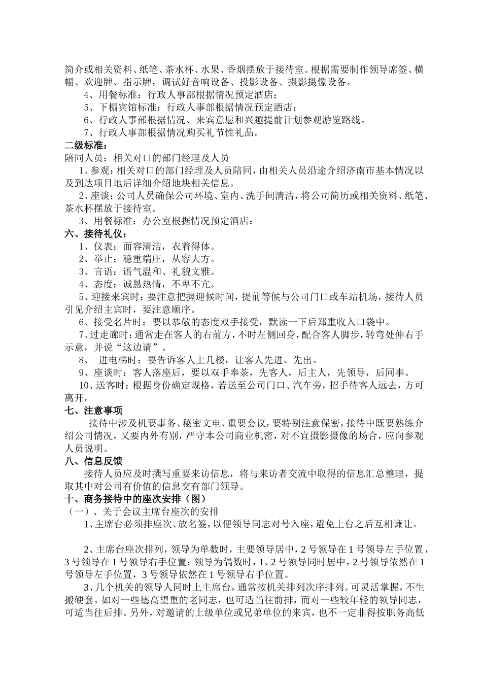 公司商务接待流程_第2页