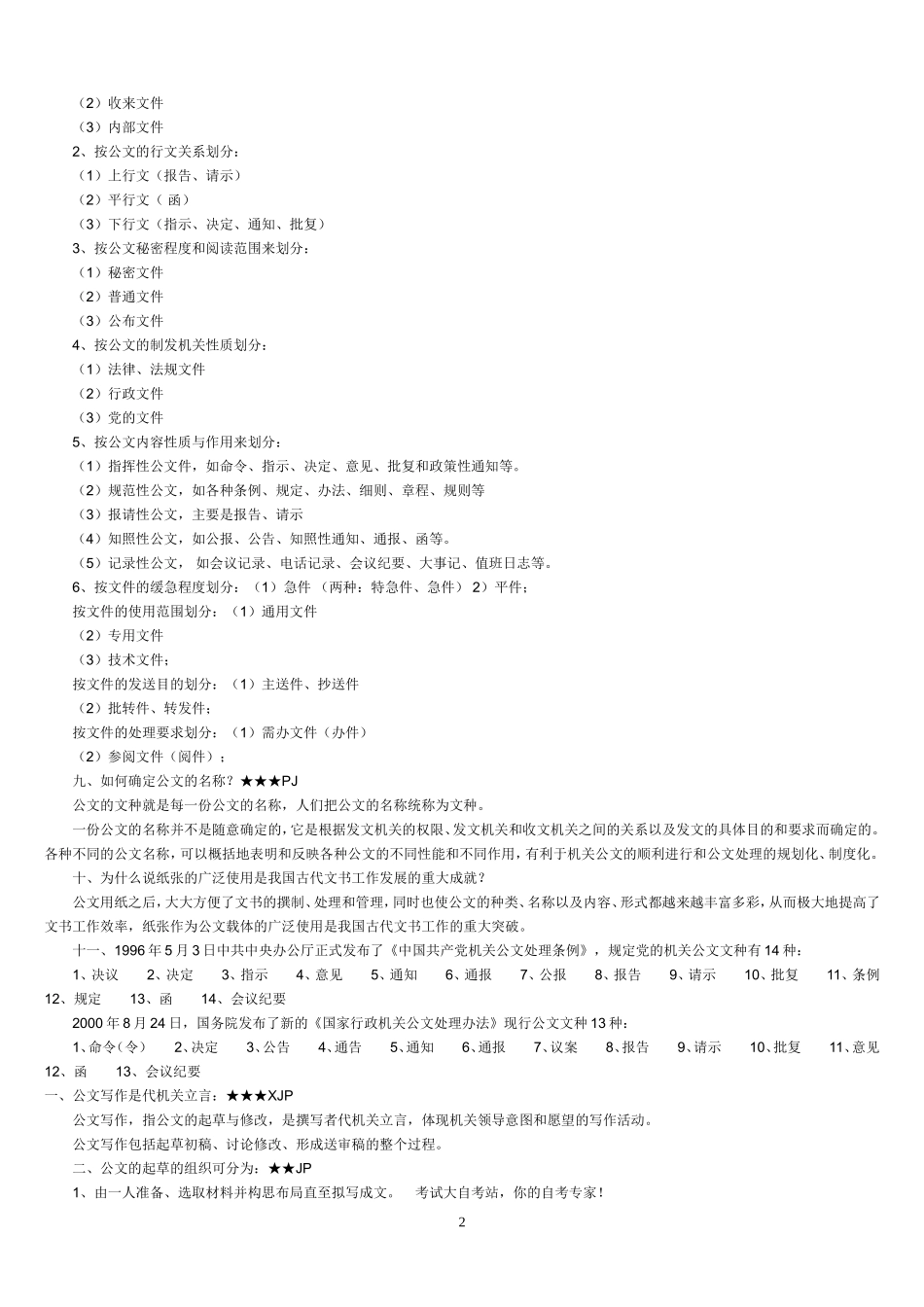 公文写作与处理(同名12976)_第2页