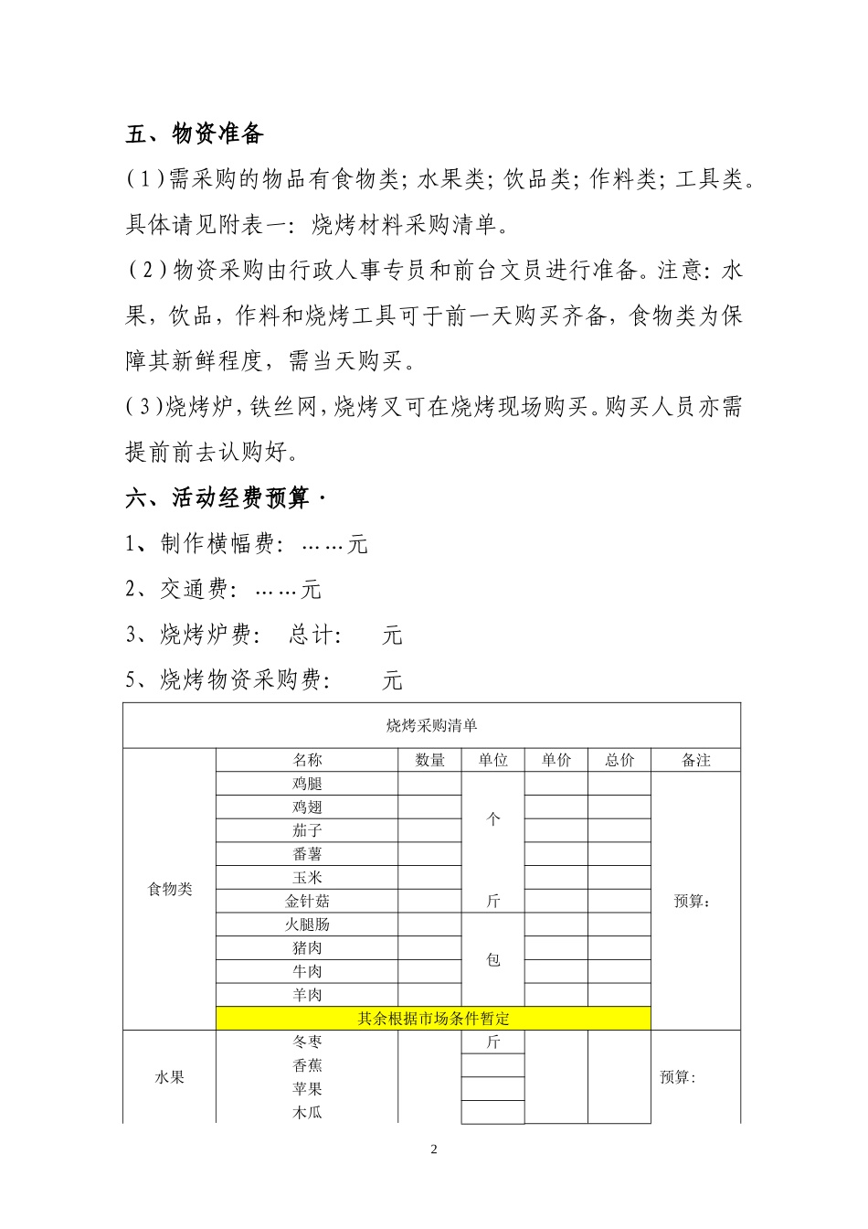 公司烧烤活动方案_第2页
