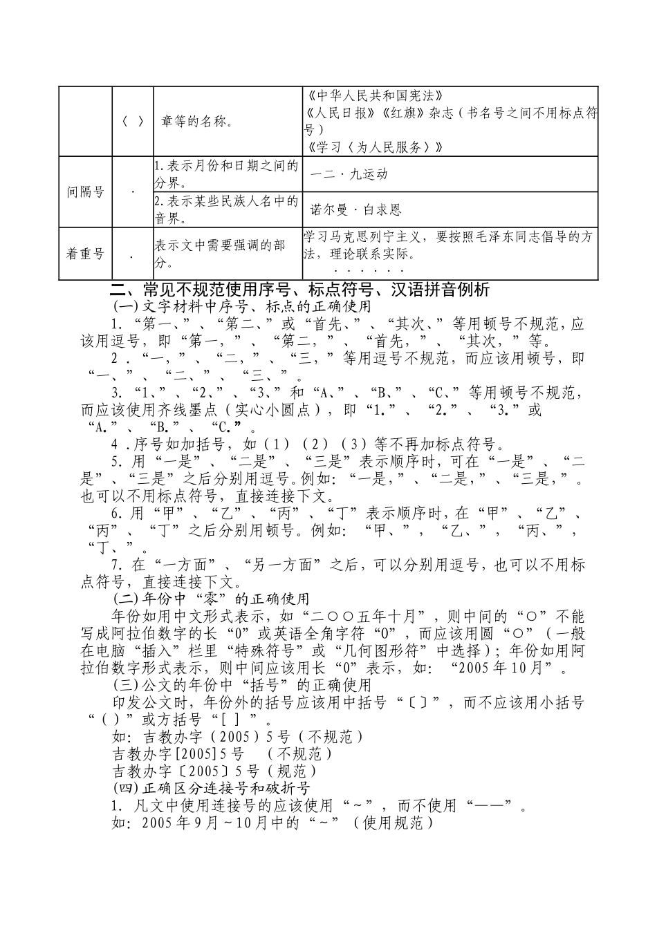 公文写作中标点符号的使用_第2页