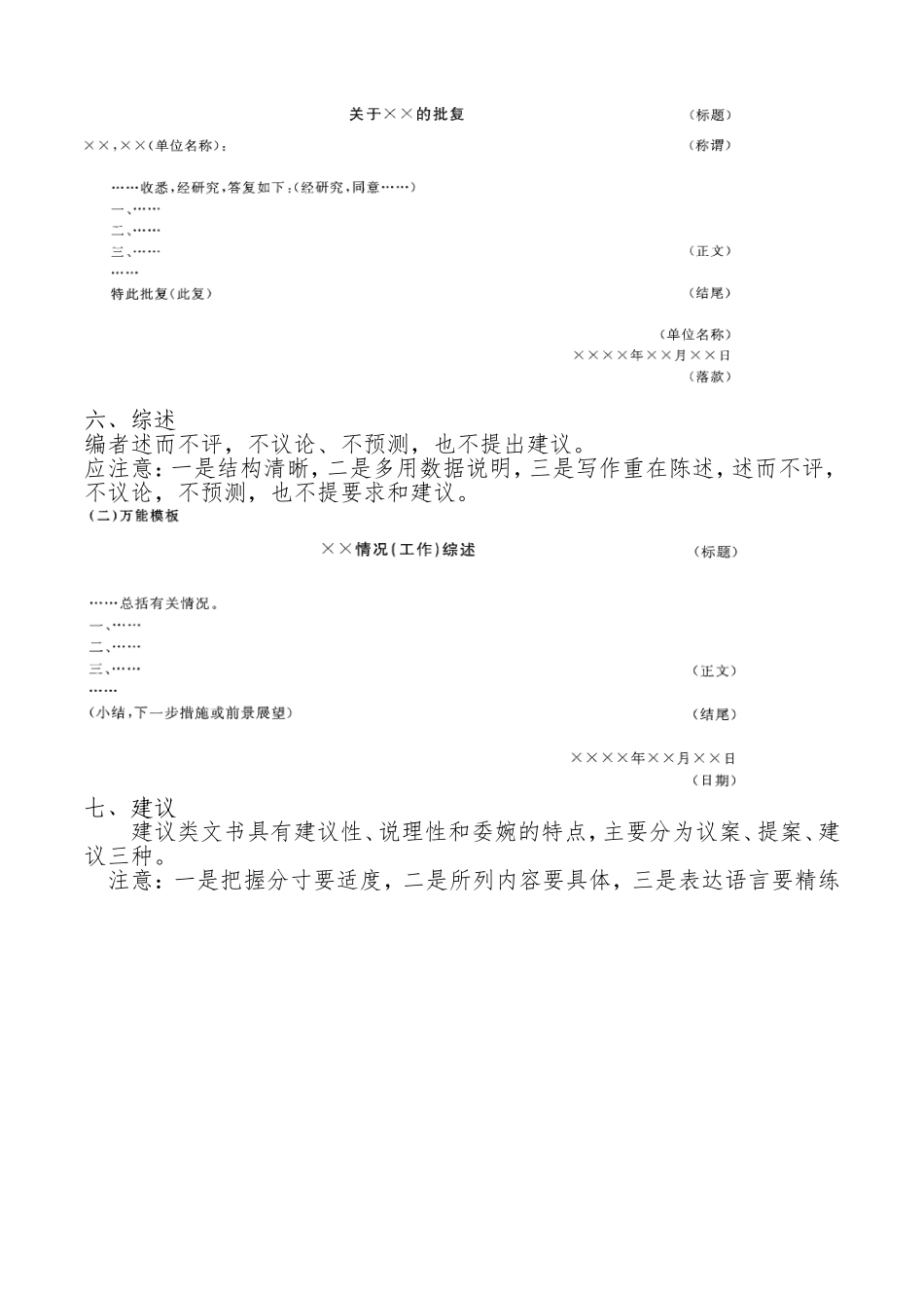 公务员考试申论常用公文格式_第3页