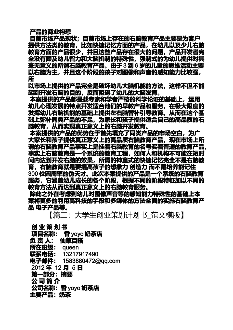 公益创业策划书范文_第2页