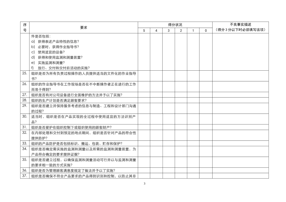 供方供货能力评定表1_第3页