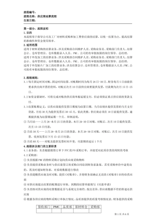 供应商结算流程