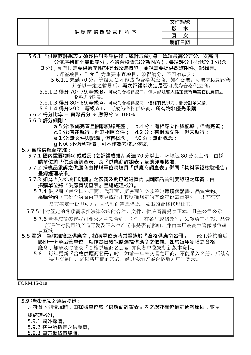 供应商选择及管理程序文件_第2页