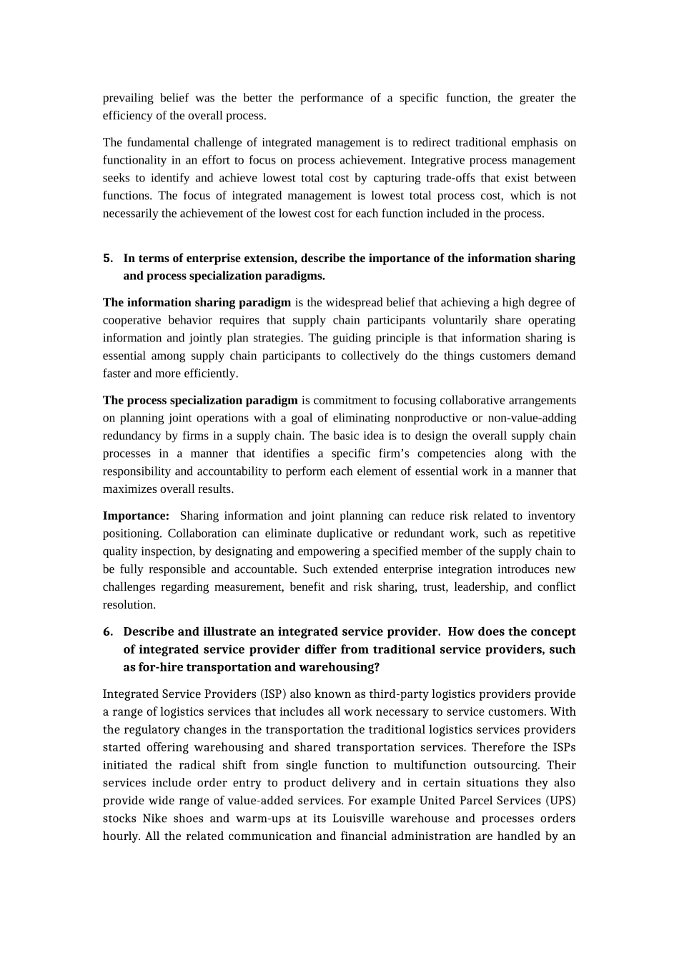 供应链物流管理(supply-chain-logistics-management)鲍尔索克斯-课后习题答案1-6章_第2页