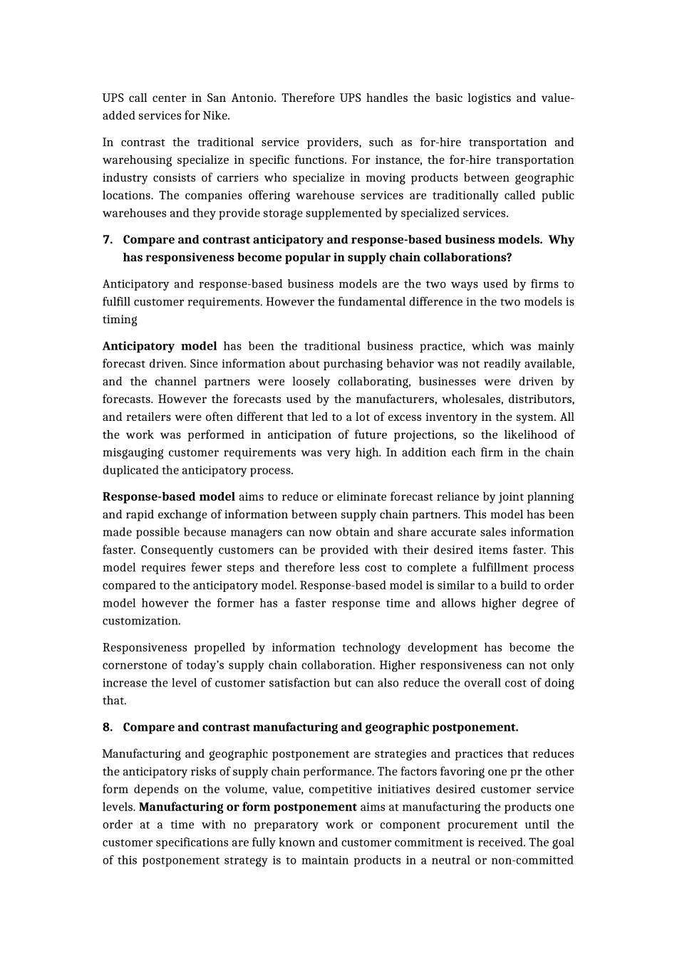 供应链物流管理(supply-chain-logistics-management)鲍尔索克斯-课后习题答案1-6章_第3页