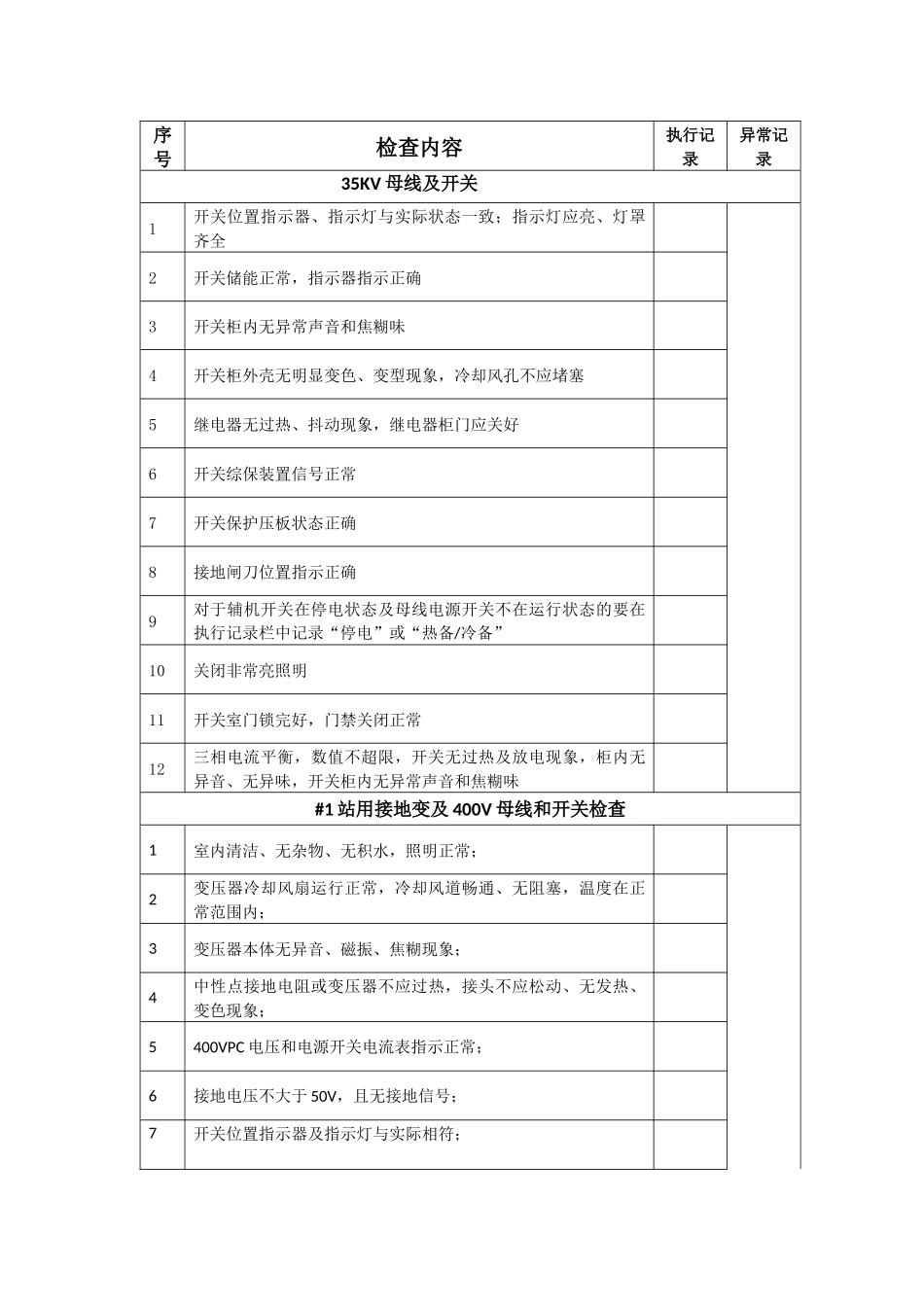 光伏电站检查卡_第3页