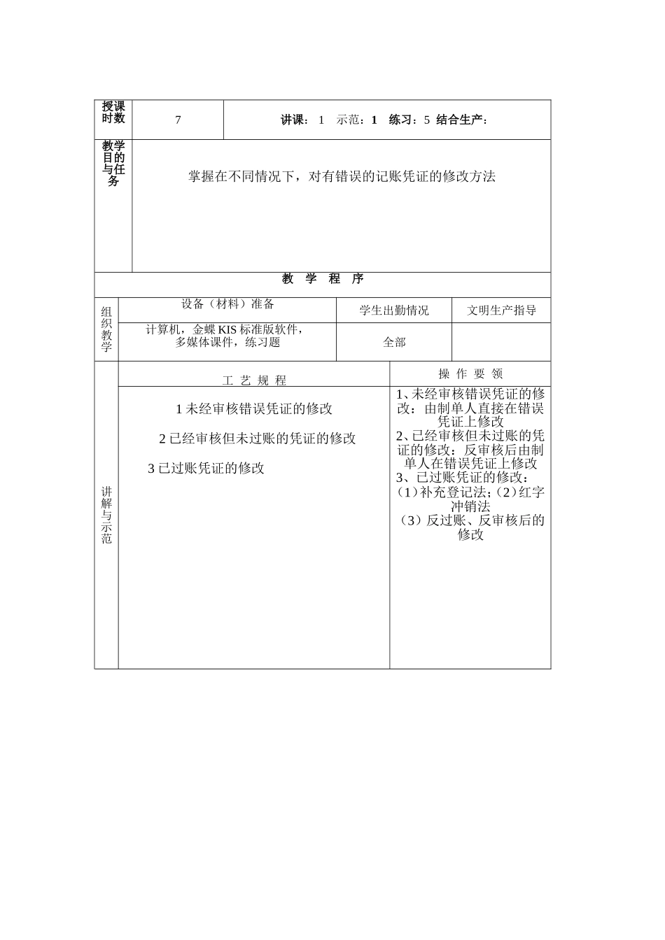 会计电算化公开课教案_第2页